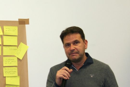 Michaël Quernez, président de Finistère 360