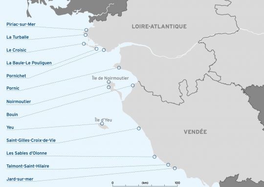 Les ports de plaisance de Pays de la Loire