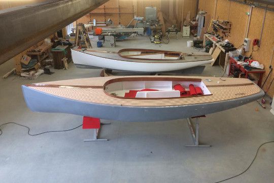 Intérieur du chantier naval Be Boat