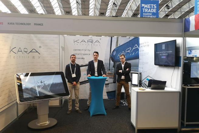 El equipo de Kara Technology en METS Trade