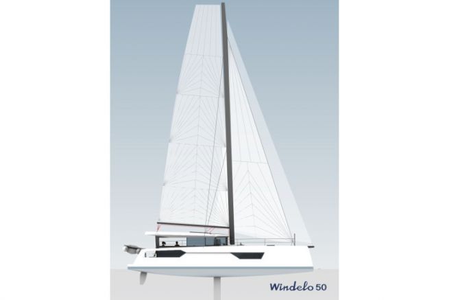 Perfil del futuro catamarán Windelo 50