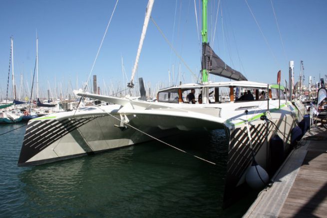 Le catamaran de Boyard Croisière a été construit à partir d'un kit