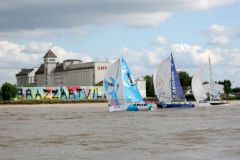 Inicio de la Solitaire du Figaro 2015