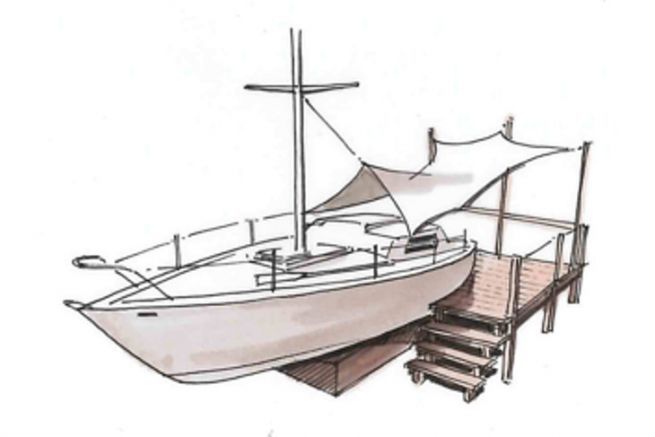 El proyecto de Batho para la conversin de un barco fuera de servicio