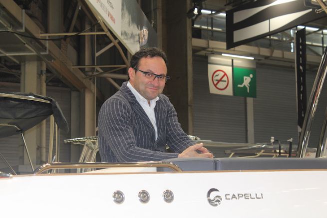Umberto Capelli, gerente del astillero Capelli