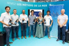 Los ganadores de los Nina Awards Grand Ouest 2019 en el Mer XXL
