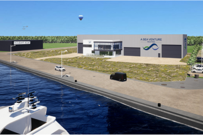 El astillero A Sea Venture Collective construir un nuevo edificio en Canet-en-Roussillon