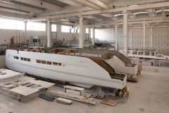 Catamarn Silent Yacht en construccin