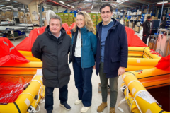 Antoine Perrin, Mélanie Kerguénou y Christophe de Robien
