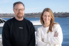 Gustav Hasselskog y Sofia Graflund