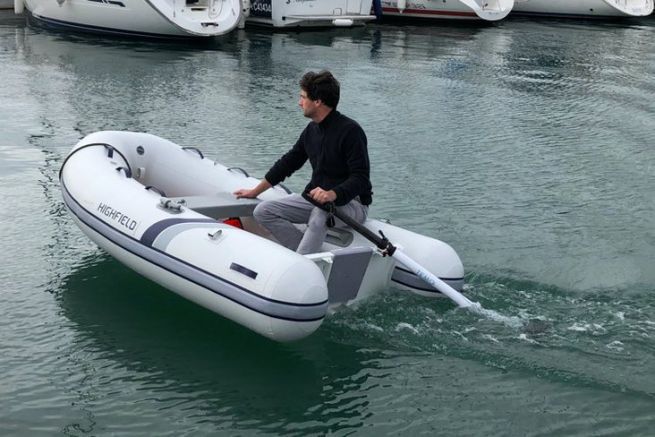 El innovador motor elctrico del bote Temo