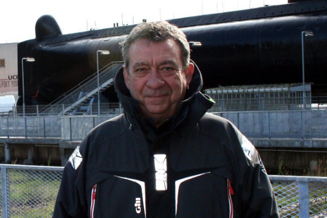Sylvain Morel, capitn del puerto de Lorient La Base