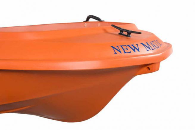 El barco de seguridad New Matic de Rigiflex